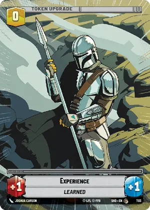 Experience Token (SHD) Common Star Wars Unlimited Fantasy Flight Games