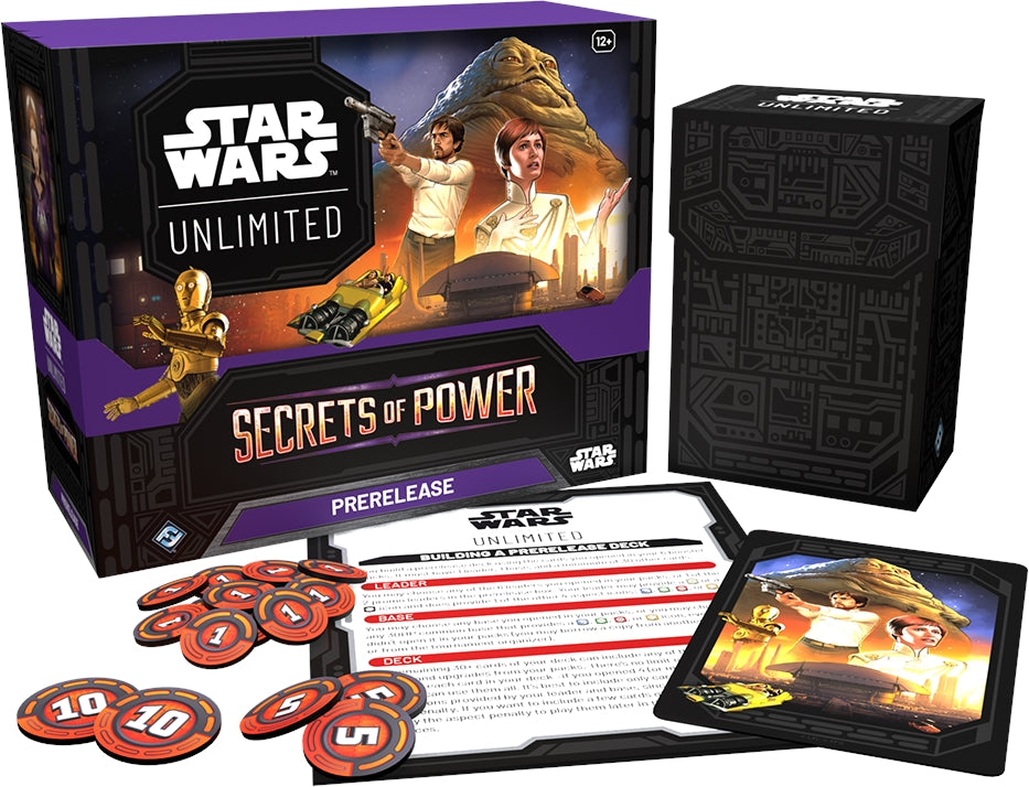 Star Wars Unlimited Secrets of Power (SEC) Prerelease Kit Star Wars Unlimited Fantasy Flight Games