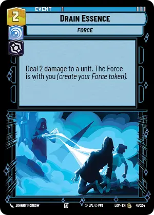 Drain Essence (LOF) Common Fantasy Flight Games Standard Non-Foil