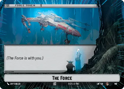 The Force Token (LOF) Common Fantasy Flight Games Hyperspace Non-Foil