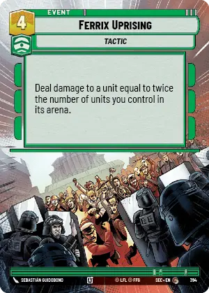 Ferrix Uprising (SEC) Common Fantasy Flight Games