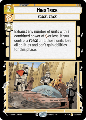 Mind Trick (LOF) Rare Fantasy Flight Games Standard Non-Foil