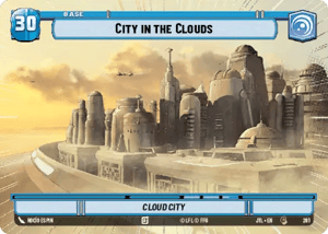 City in the Clouds - Cloud City (JTL) Common Fantasy Flight Games Hyperspace Non-Foil