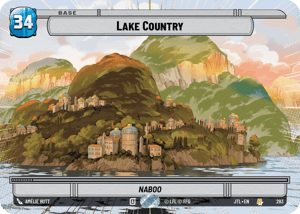 Lake Country - Naboo (JTL) Rare Fantasy Flight Games Hyperspace Non-Foil