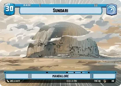Sundari (TWI) Common Star Wars Unlimited Fantasy Flight Games Hyperspace Non-Foil