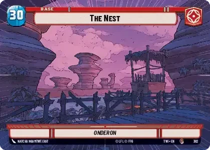 The Nest (TWI) Common Star Wars Unlimited Fantasy Flight Games Hyperspace Non-Foil