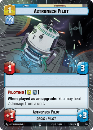 Astromech Pilot (JTL) Uncommon Fantasy Flight Games Hyperspace Non-Foil