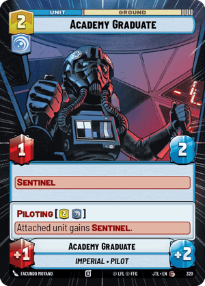 Academy Graduate (JTL) Common Fantasy Flight Games Hyperspace Non-Foil