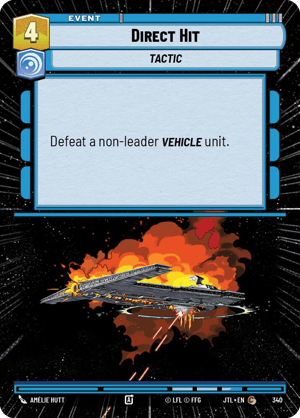 Direct Hit (JTL) Common Fantasy Flight Games Hyperspace Non-Foil