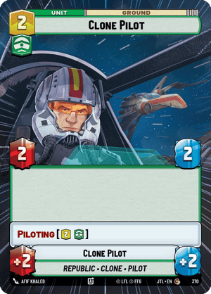 Clone Pilot (JTL) Common Fantasy Flight Games Hyperspace Non-Foil