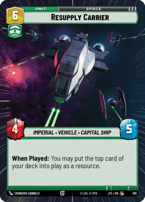 Resupply Carrier (JTL) Common Fantasy Flight Games Hyperspace Non-Foil