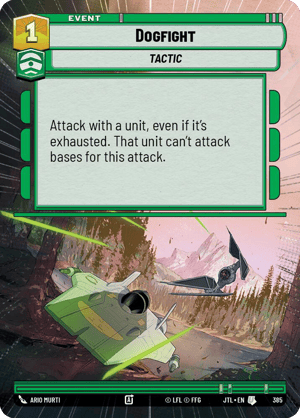 Dogfight (JTL) Uncommon Fantasy Flight Games Hyperspace Non-Foil