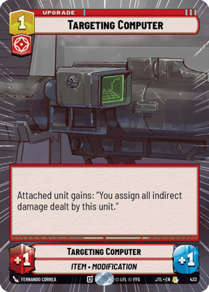 Targeting Computer (JTL) Rare Fantasy Flight Games Hyperspace Non-Foil