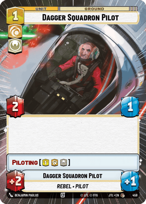 Dagger Squadron Pilot (JTL) Common Fantasy Flight Games Hyperspace Non-Foil