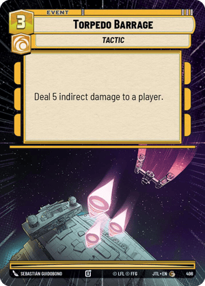 Torpedo Barrage (JTL) Common Fantasy Flight Games Hyperspace Non-Foil