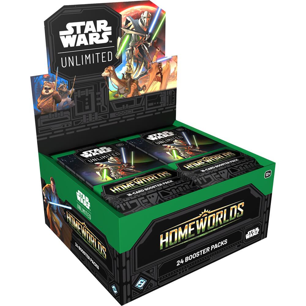 Star Wars Unlimited Homeworlds (HMW) Booster Display
