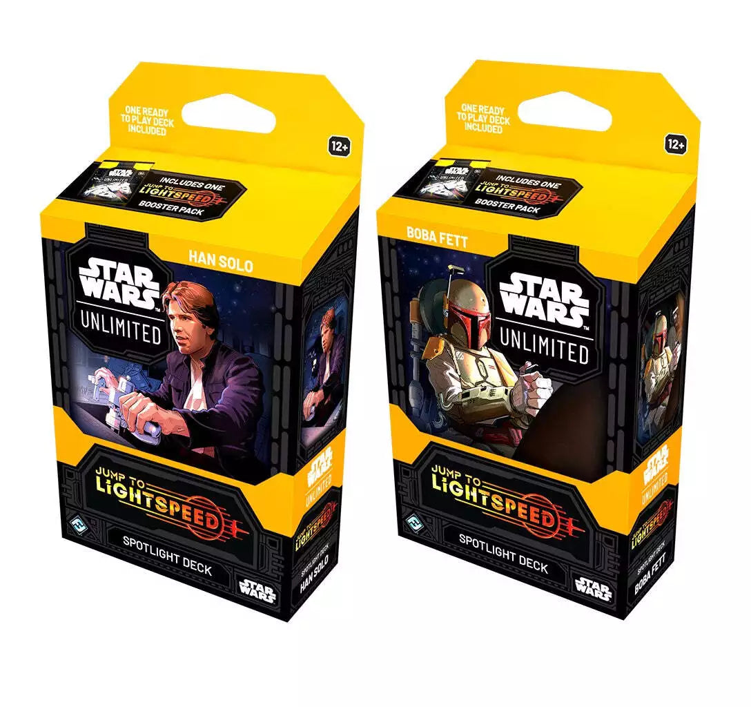 Star Wars Unlimited Jump to Lightspeed (JTL) Spotlight Decks Star Wars Unlimited Fantasy Flight Games