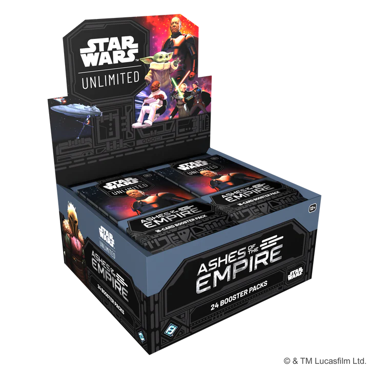 Star Wars Unlimited Ashes of the Empire (ASH) Booster Display