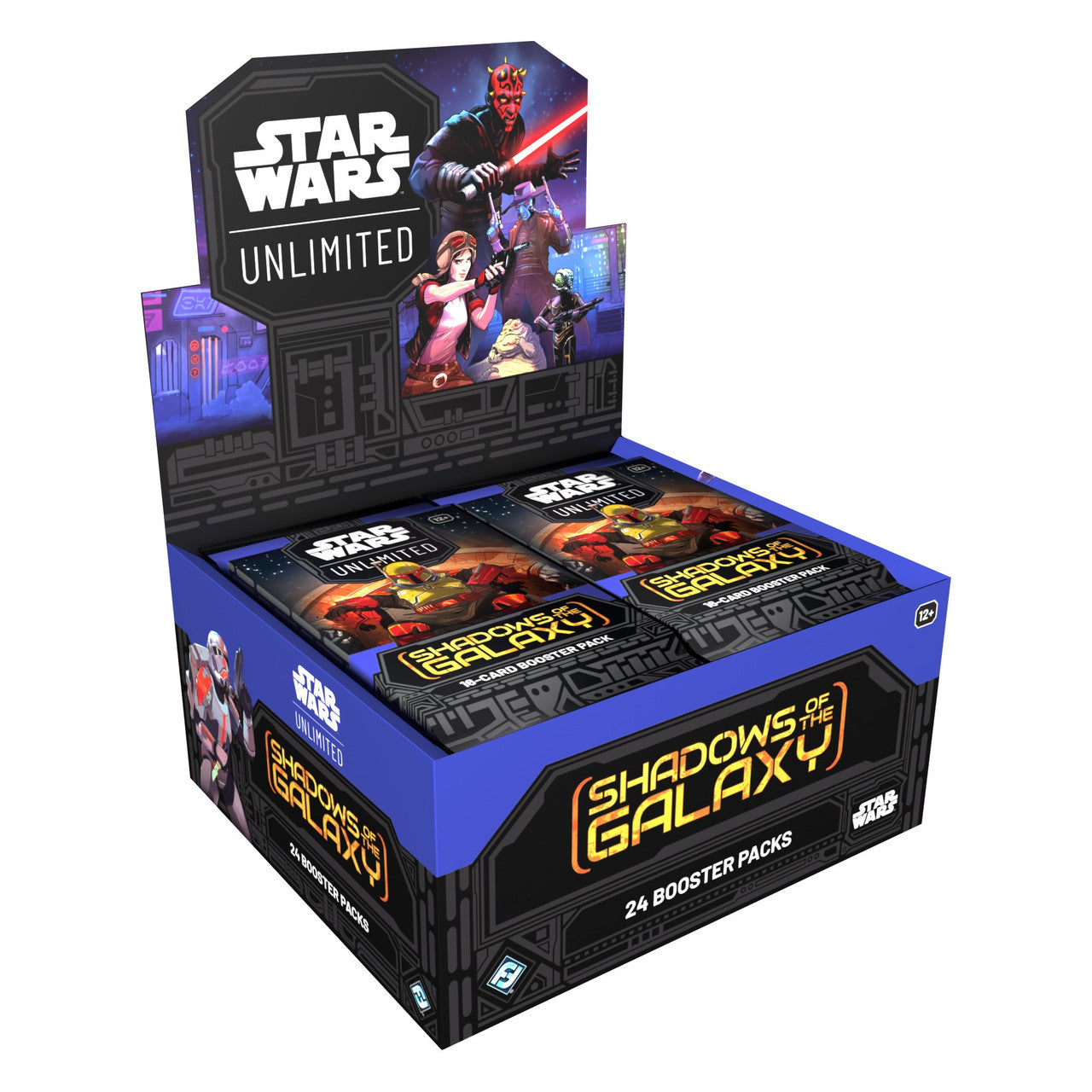 Star Wars: Unlimited Shadows of the Galaxy Booster Display (24) Star Wars: Unlimited Shadows of the Galaxy Booster Display (24)