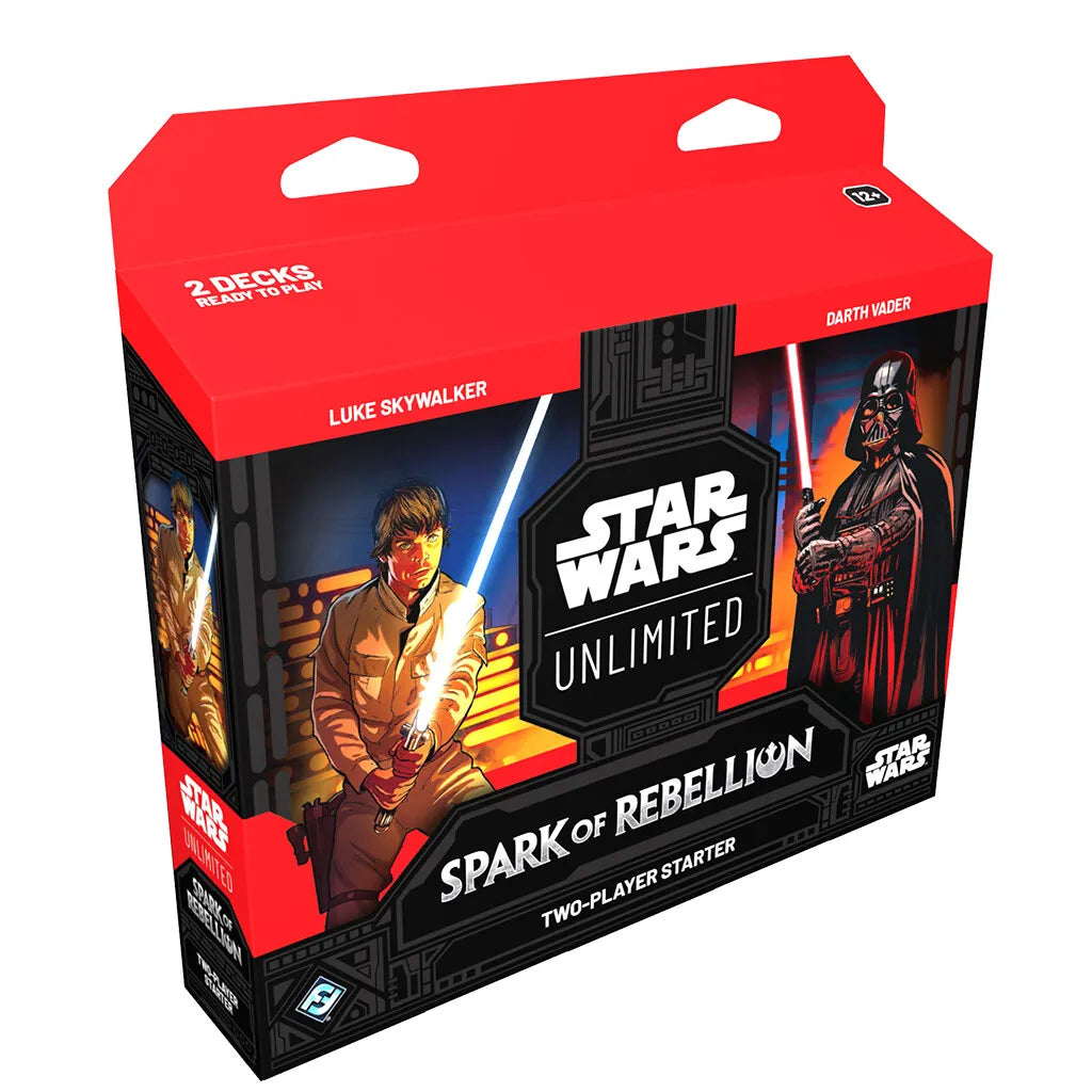 Star Wars Unlimited Spark of Rebellion (SoR) Two-Player Starter Kit Star Wars Unlimited Fantasy Flight Games