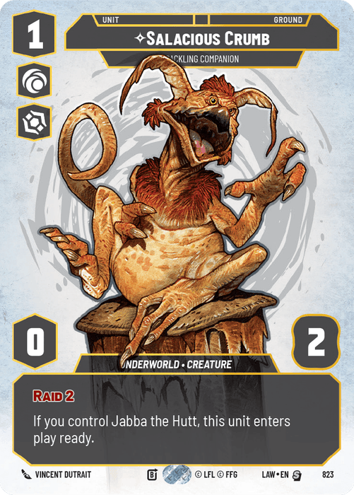 Salacious Crumb - Cackling Companion (LAW) Starter Fantasy Flight Games Prestige Non-Foil