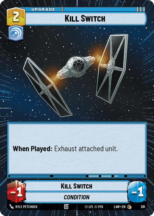 Kill Switch (LAW) Common Fantasy Flight Games Hyperspace Non-Foil