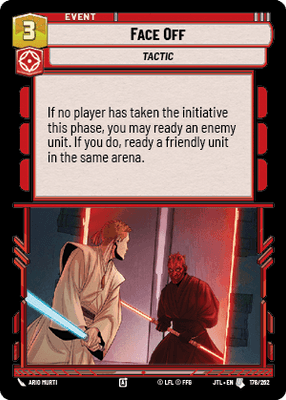 Face Off (JTL) Uncommon Fantasy Flight Games Standard Non-Foil