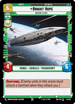 Bright Hope - Narrow Escape (IBH) Special Fantasy Flight Games Standard Non-Foil