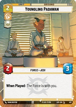 Youngling Padawan (LOF) Common Fantasy Flight Games Hyperspace Non-Foil