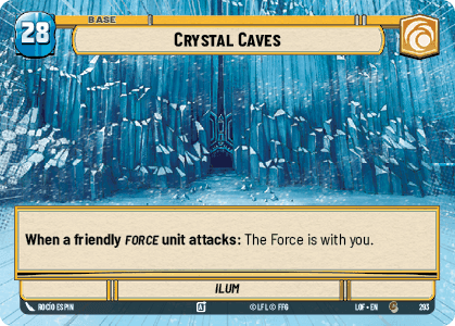 Crystal Caves (LOF) Common Fantasy Flight Games Hyperspace Non-Foil