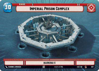 Imperial Prison Complex (SEC) Common Fantasy Flight Games Hyperspace Non-Foil