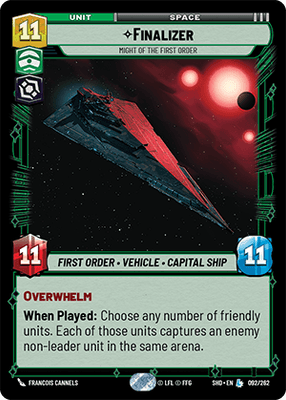 Finalizer - Might of the First Order (SHD) Legendary Star Wars Unlimited Fantasy Flight Games Standard Non-Foil
