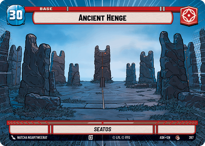 Ancient Henge (ASH) Common Star Wars Unlimited Fantasy Flight Games Hyperspace Non-Foil