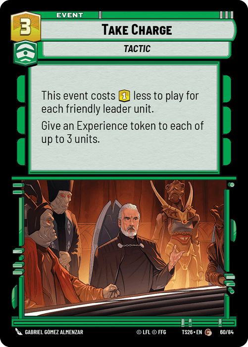 Take Charge (TS26) Common Fantasy Flight Games Standard Non-Foil