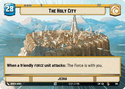 The Holy City (LOF) Common Fantasy Flight Games Hyperspace Non-Foil