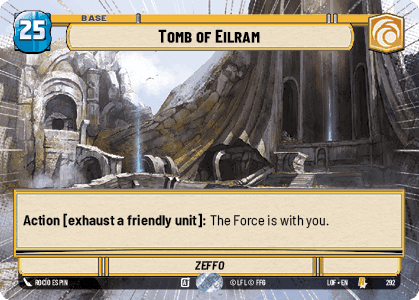 Tomb of Eilram (LOF) Rare Fantasy Flight Games Hyperspace Non-Foil