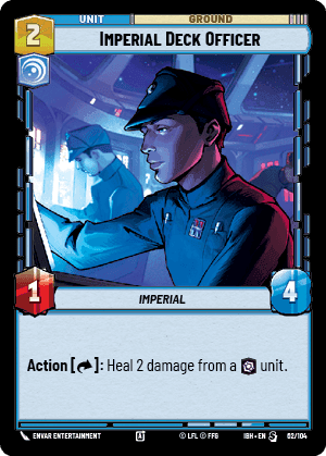 Imperial Deck Officer (IBH) Special Fantasy Flight Games Standard Non-Foil