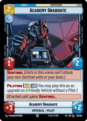 Academy Graduate (JTL) Common Fantasy Flight Games Standard Non-Foil