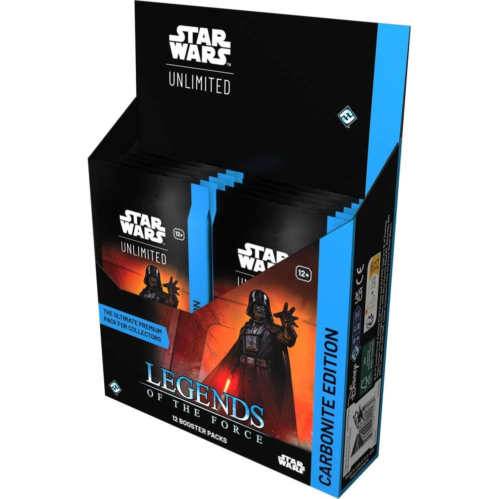 star wars destiny way of the force booster box Star Wars Unlimited Legend of the Force (LOF) Booster Display Carbonite Edition