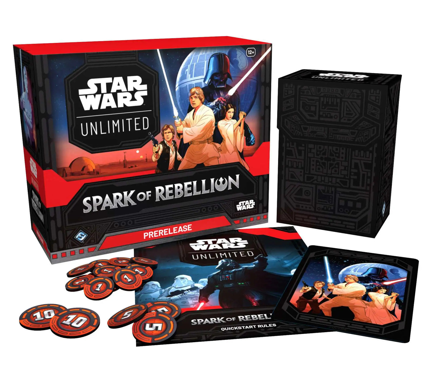 Star Wars Unlimited Spark of Rebellion (SoR) PreRelease Kit Star Wars Unlimited Fantasy Flight Games   