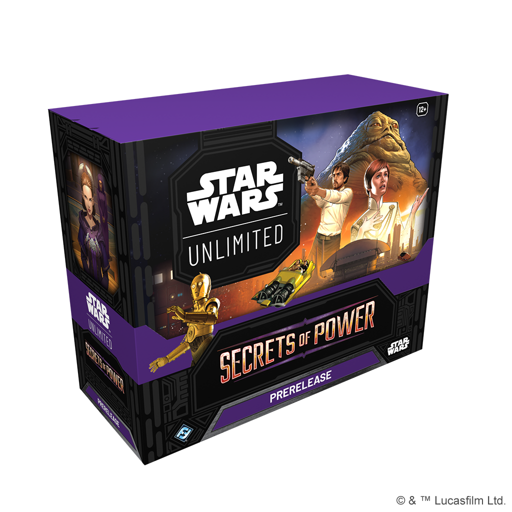 Star Wars Unlimited Secrets of Power (SEC) Prerelease Kit Star Wars Unlimited Fantasy Flight Games