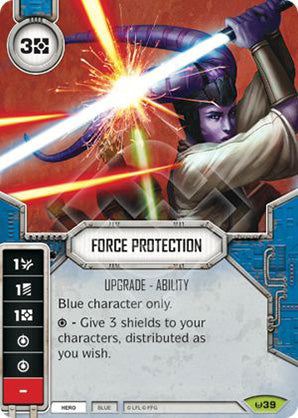 Force Protection (AWK) Rare Star Wars Destiny Fantasy Flight Games