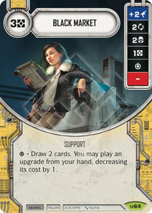 Black Market (AWK) Rare Star Wars Destiny Fantasy Flight Games