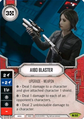 A180 Blaster (SoR) Rare Star Wars Destiny Fantasy Flight Games
