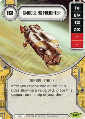 Smuggling Freighter (SoR) Rare Star Wars Destiny Fantasy Flight Games