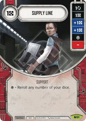 Supply Line (SoR) Rare Star Wars Destiny Fantasy Flight Games