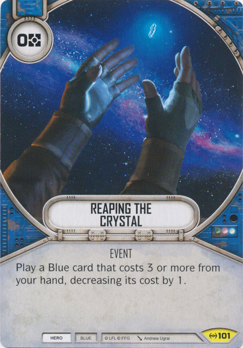 Reaping The Crystal (EAW) Uncommon Star Wars Destiny Fantasy Flight Games