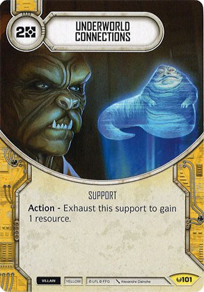 Underworld Connections (AWK) Uncommon Star Wars Destiny Fantasy Flight Games