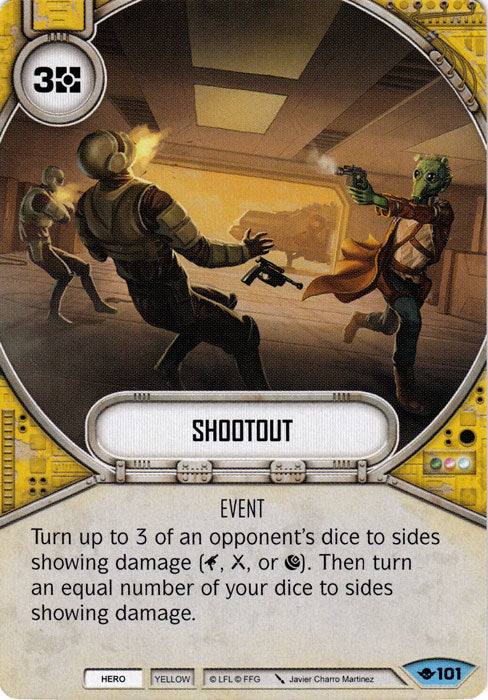 Shootout (WOTF) Common Star Wars Destiny Fantasy Flight Games
