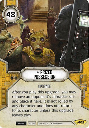 Prized Possession (AWK) Uncommon Star Wars Destiny Fantasy Flight Games